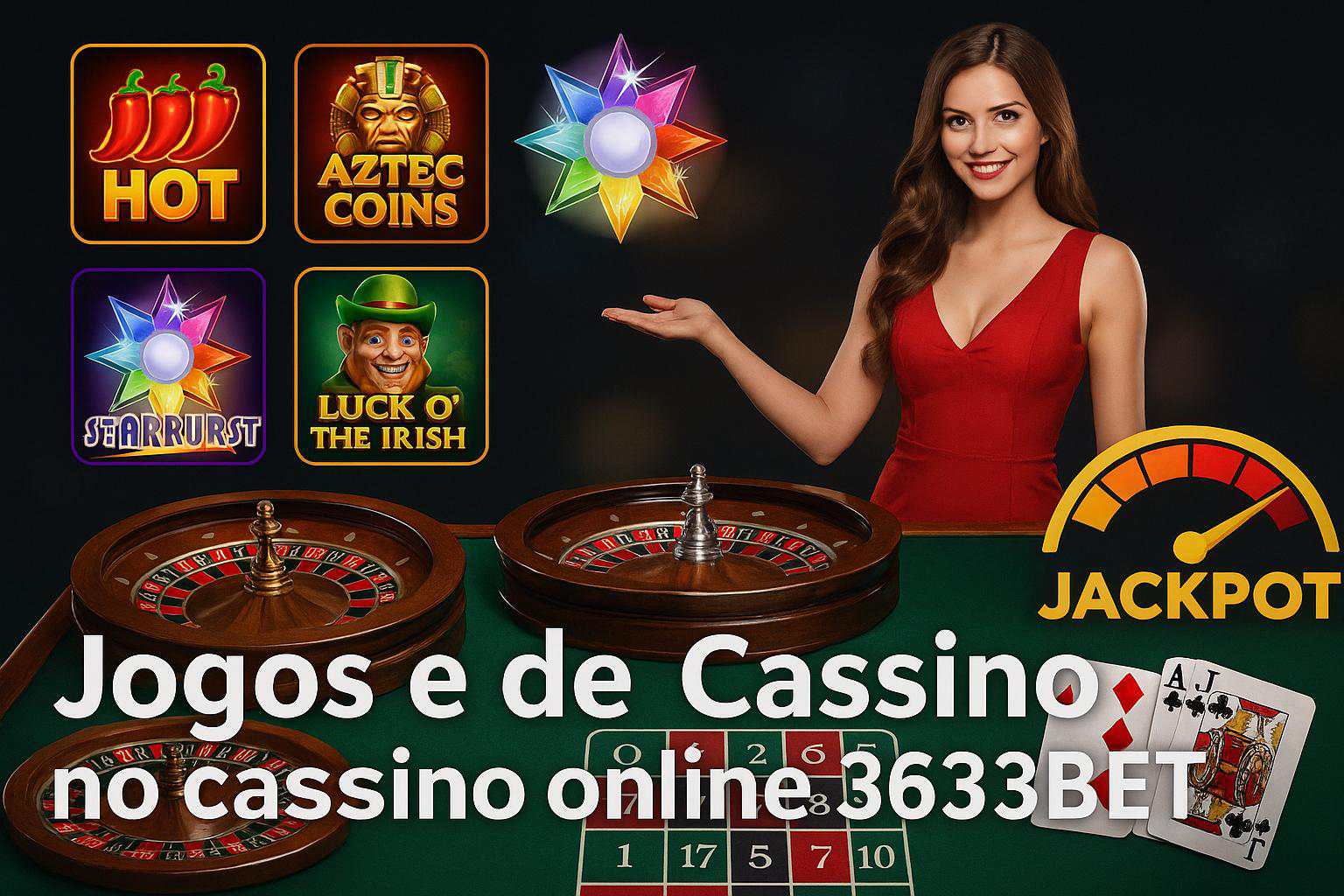Jogos de cassino online inovadores e emocionantes na 3633BET